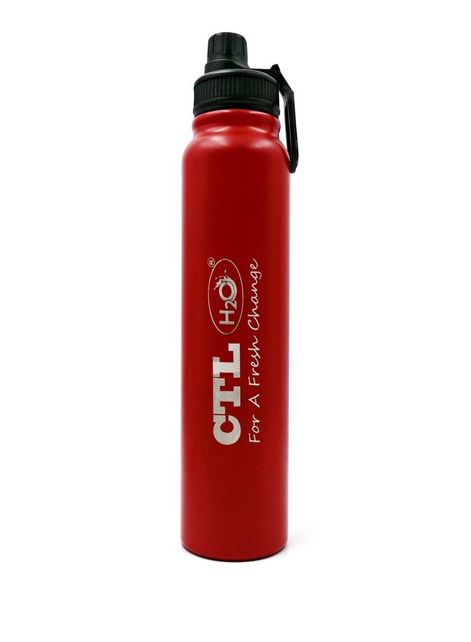 CTLH20 1L Thermosteel Water Bottle for Kids| Hot and Cold Insulated Stainless Steel Flask for School Office Gym Travel| Leak proof and Rust Proof Sipper Bottle With Flip-Top Lid - Image 2